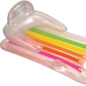 Blue Inflatable Pool Lounger